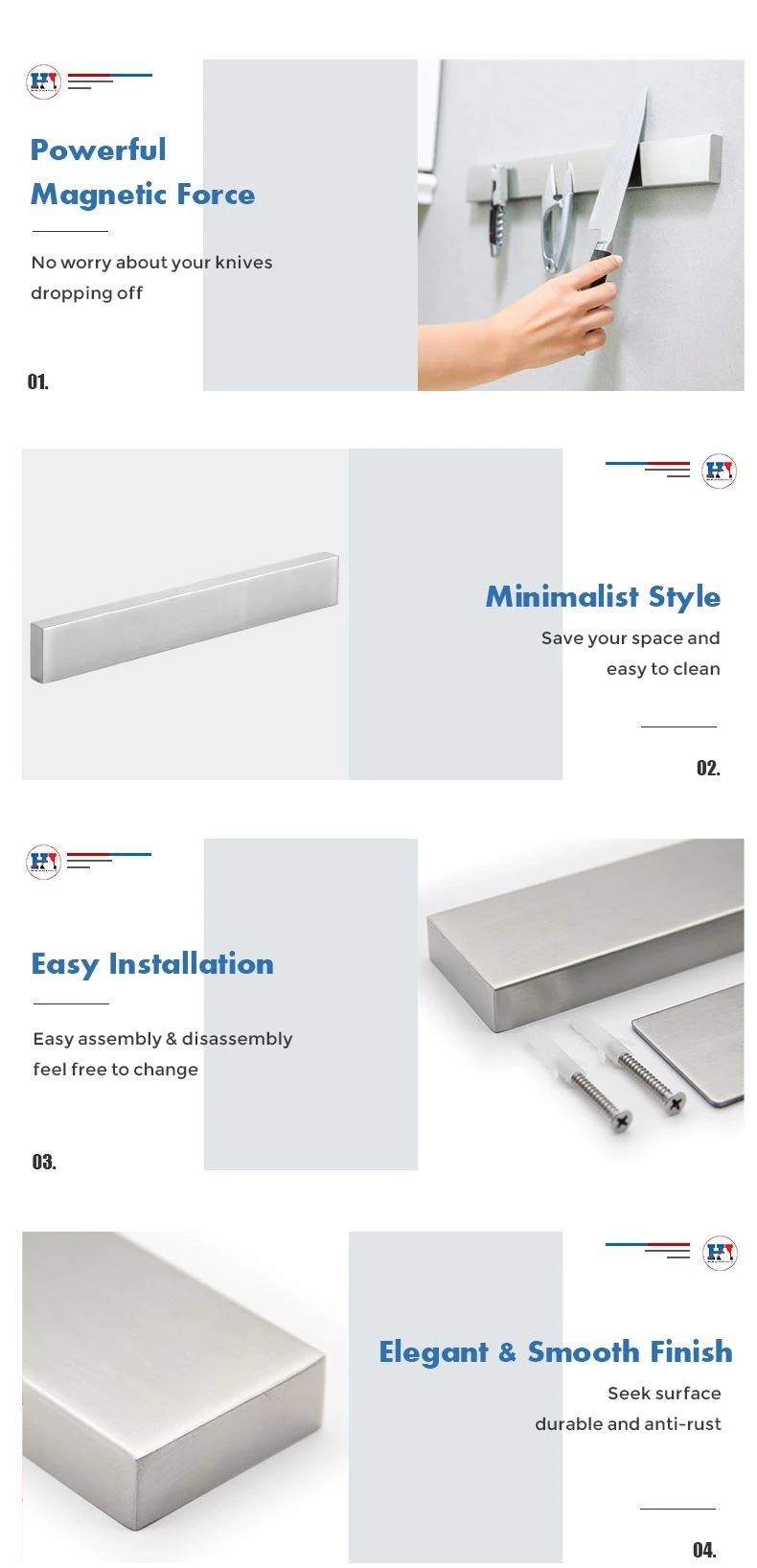 SST Magnetic Knife Bar 