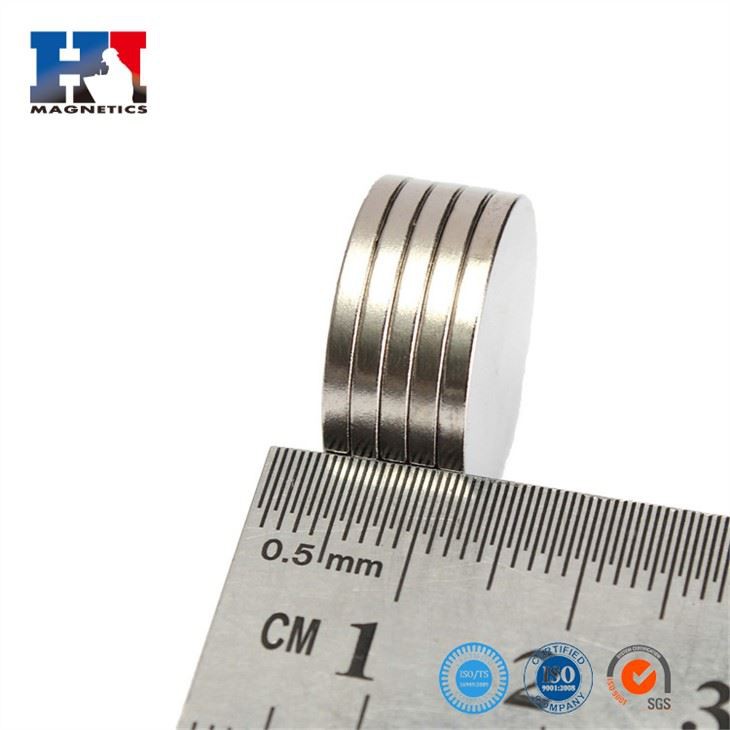 Stark N52 neodymmagnet Nickelbelagd skiva