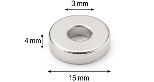 Round With Straight Hole Ring Standard N35 Strong NdFeB Magnets Factory Round With Straight Hole Ring Standard N35 Strong NdFeB Magnets Factory