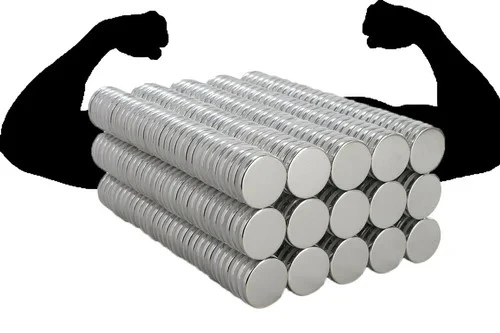 Neodymium Disc Magnets Rare Earth Permanent Magnets For Industrial & Home Use No Restricted Elements manufacturers